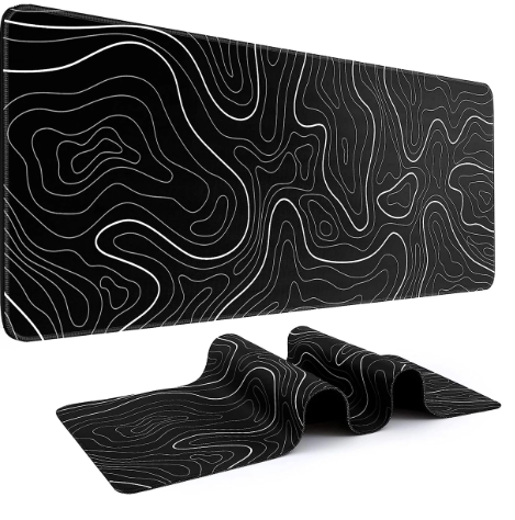 Mousepad Preto e Branco - Anti-sl